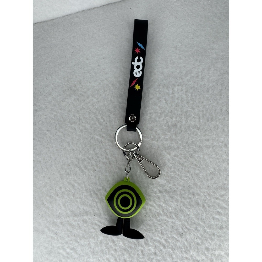 EDC Las Vegas 2025 Green Keychain